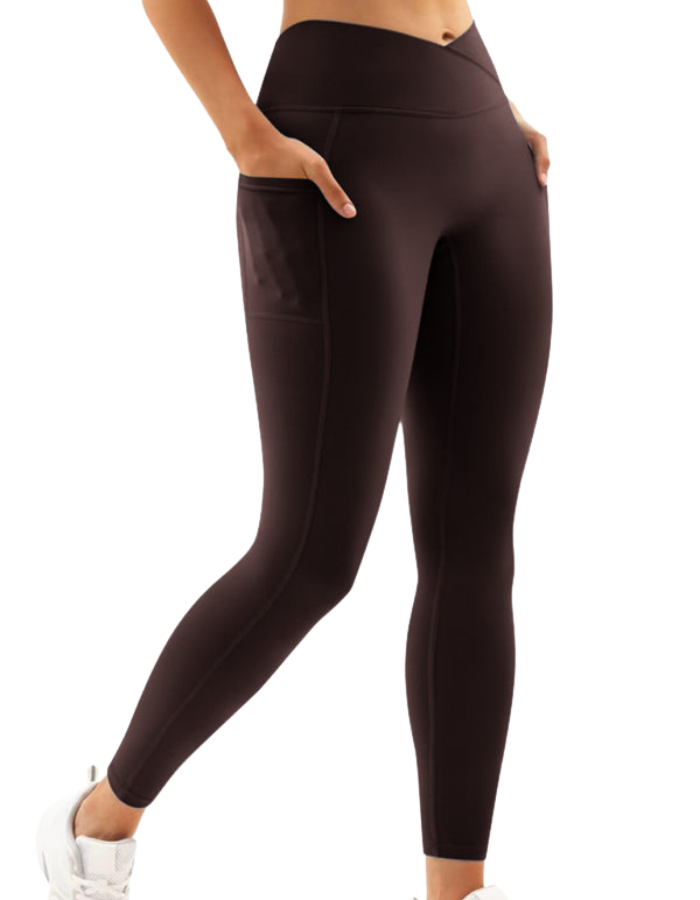 SHOPIQAT New Women's High Waist Hip Pocket Yoga Leggings - Premium from shopiqat - Just $6.950! Shop now at shopiqat